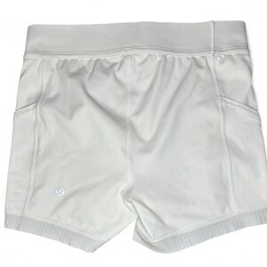 Lululemon Morning Match Short 3.5” White Size 4 High Rise